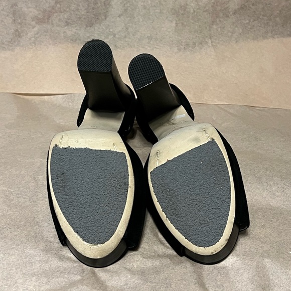 Sexy Suede black platform heel. Mi Piaci, New Zealand brand - Picture 5 of 7
